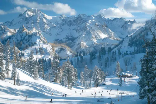 Carte des stations de ski des Alpes : évasion neigeuse