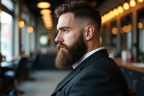 Dégradé de barbe : tendances actuelles et inspirations