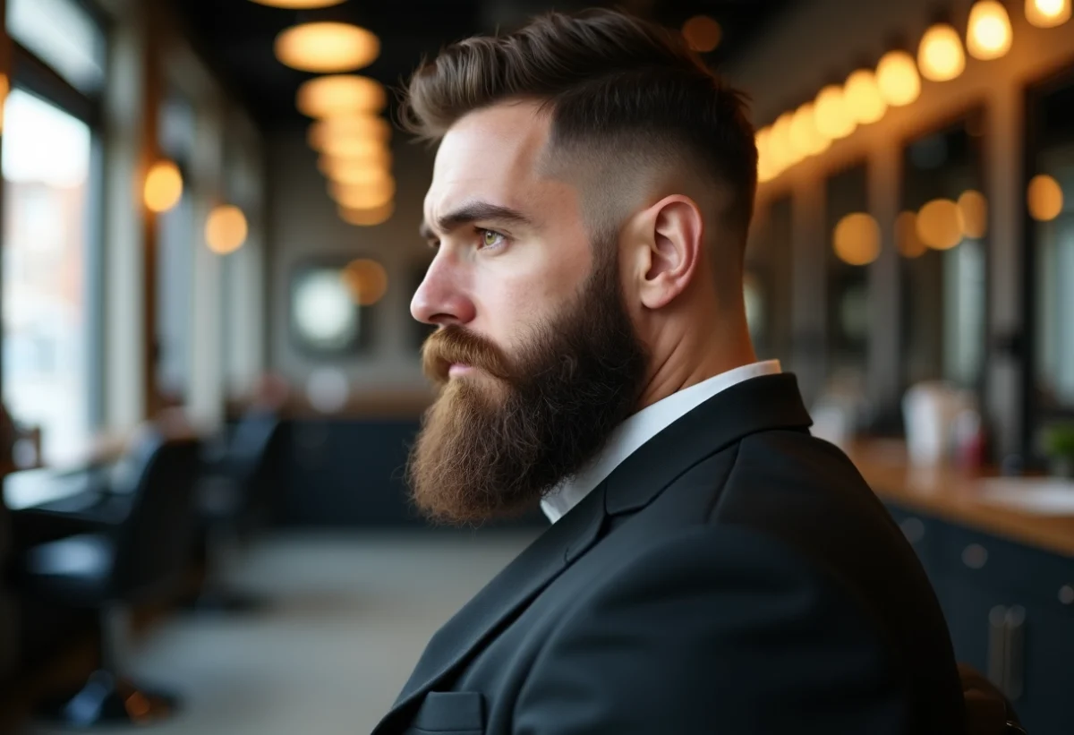 Dégradé de barbe : tendances actuelles et inspirations